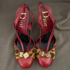 Dior Gambler Dice Heels Vintage F/W '04 EU 37.5 US 7.5